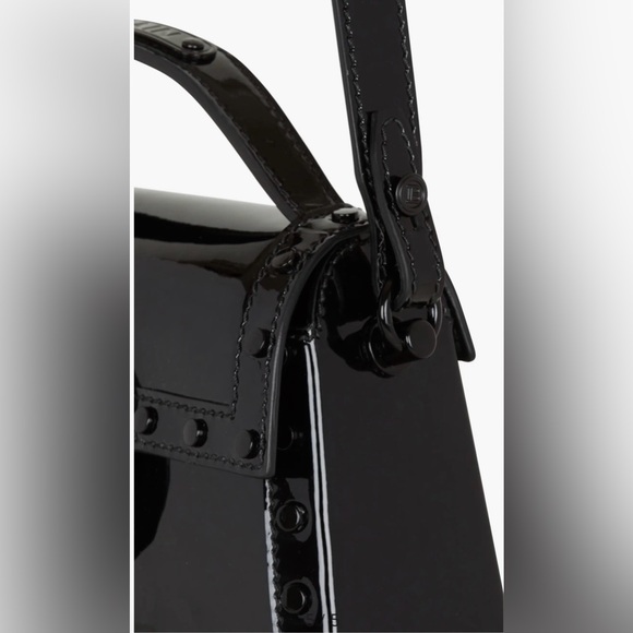 Balmain NWT B-Buzz Dynasty Patent Leather Top
Handle Bag - Picture 6 of 8